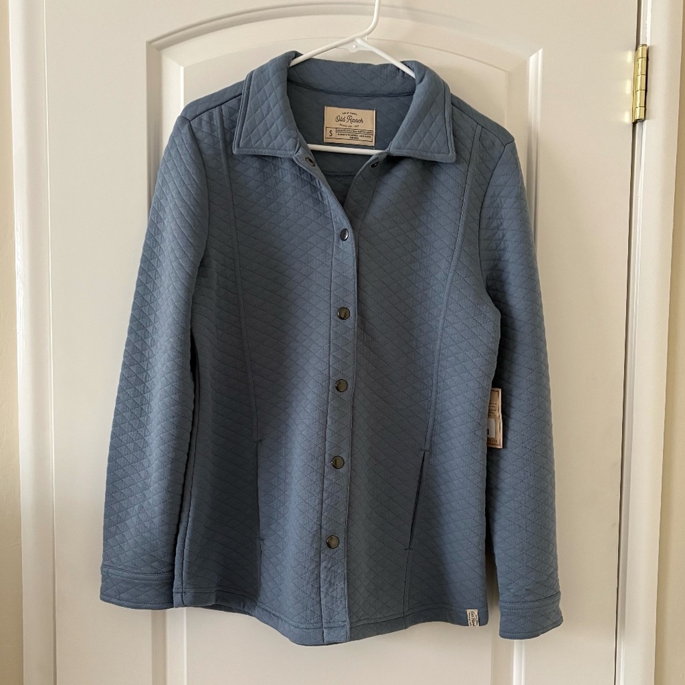 NWT-Old Ranch Brands Silverwood Quilted Jacket. Size Small